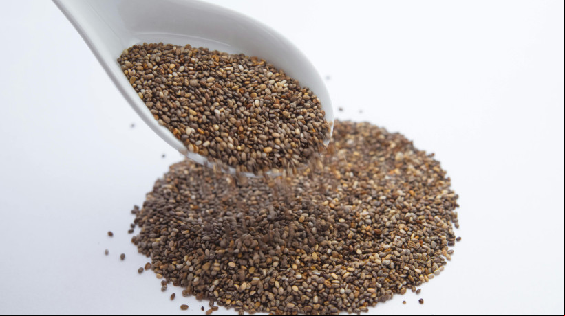 Veja maneiras de integrar diferentes tipos de semente para alimentação. Na ilustração, sementes de chia