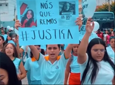 Ações que terminaram na morte de Natany Alves repercutiram entre a população, que realizou protestos pedindo por justiça  