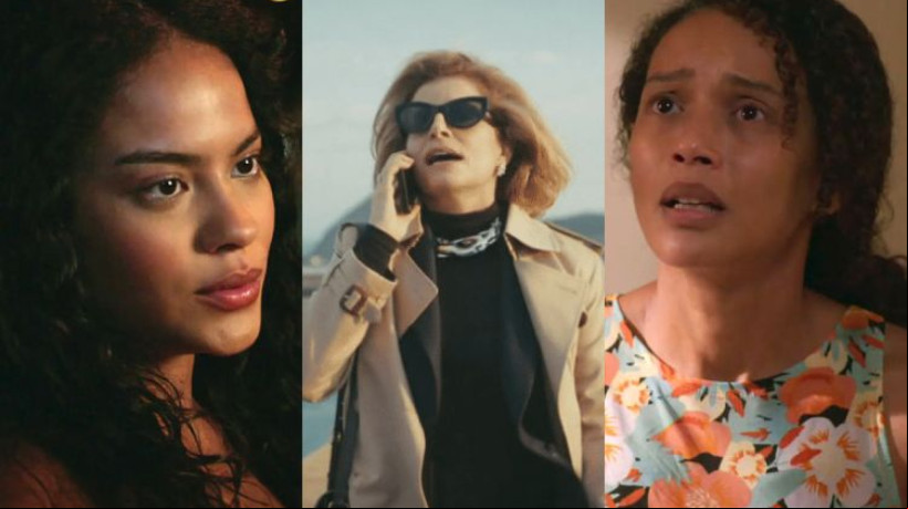 Bella Campos, Deborah Bloch e Taís Araújo integram o elenco de Vale Tudo
