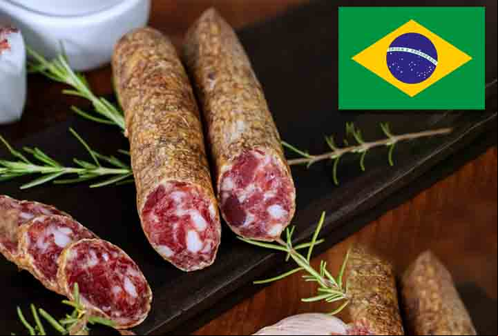 Embora não tenha aparecido na lista dos melhores do mundo, o Brasil conta com salames saborosos e prestigiados. Um deles é o Salame Beira Mato, muito apreciado nas tábuas de frios e em festas.