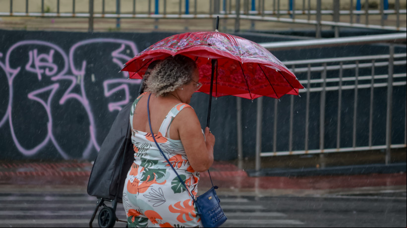Ceará tem 38 municípios com registro de chuvas entre até est quarta-feira, 30. As precipitações concentram-se principalmente no Litoral Norte, Litoral do Pecém, Ibiapaba e Sertão Central e Inhamuns. Na imagem, precipitação em março, em Fortaleza