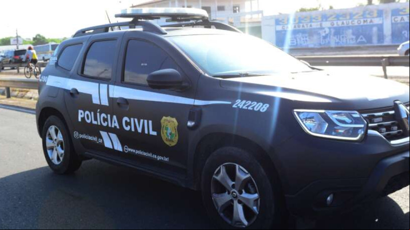 Imagem de apoio ilustrativo. Viatura da Polícia Civil do Estado do Ceará