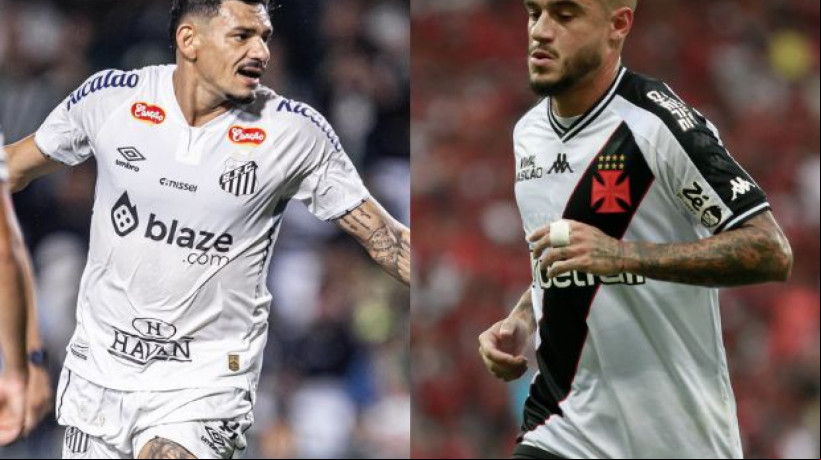 Vasco e Santos se enfrentam hoje, 30, pelo Brasileirão.  