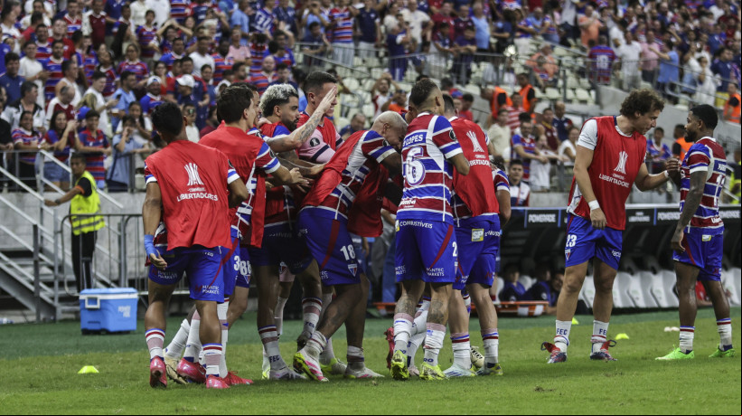FORTALEZA, CEARÁ,  BRASIL- 07.05..2025: Copa Libertadores Fortaleza e Colo-Colo Foto:  /Daniel Galber Especial para O POVO) 