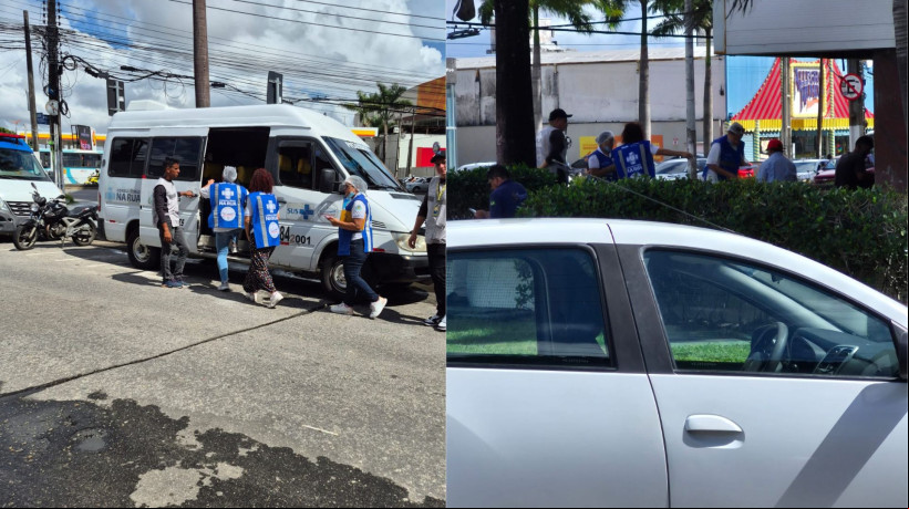 Secretaria Municipal da Saúde (SMS) promoveu mais uma ação do programa Consultório na Rua nesta quinta-feira, 22, nas proximidades do Via Sul Shopping, na avenida Washington Soares, no bairro Lagoa Sapiranga (Coité), em Fortaleza
