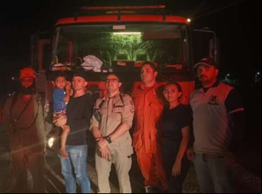 Um menino de três anos foi encontrado pelos bombeiros após cerca de quatro horas de buscas no interior do Ceará 