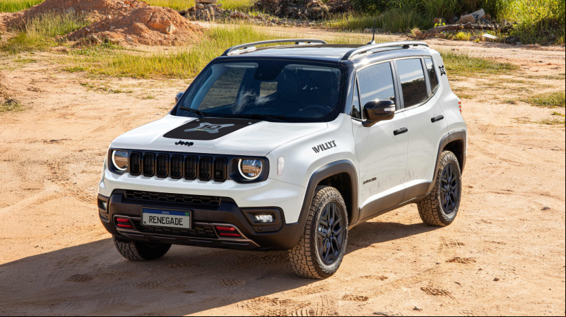 Renegade Willys versÃ£o comemorativa de 10 anos de produÃ§Ã£o da Jeep no Brasil 