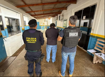 A captura aconteceu pela Polícia Civil de Rondônia 