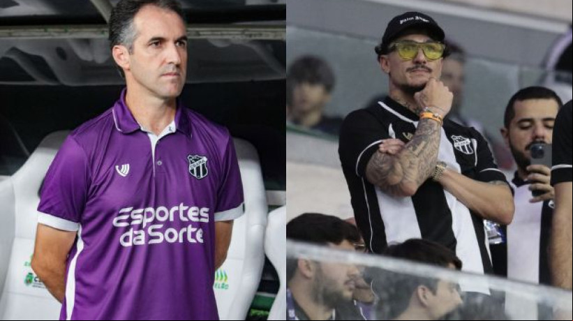 Léo Condé opinou sobre possível contratação de Vina para o Ceará.  