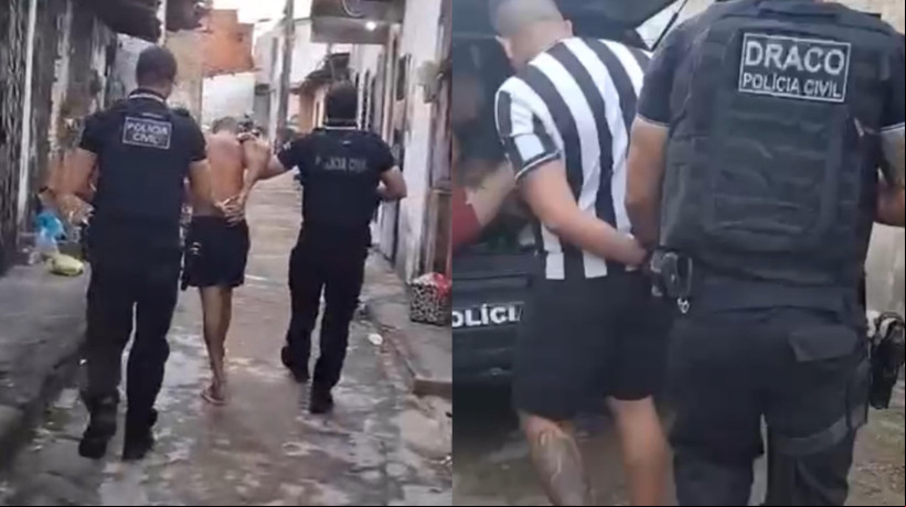 Fase 3 da Operação Nocaute foi realizada pela Polícia Civil  na comunidade do Sossego, no bairro Quintino Cunha, em Fortaleza 