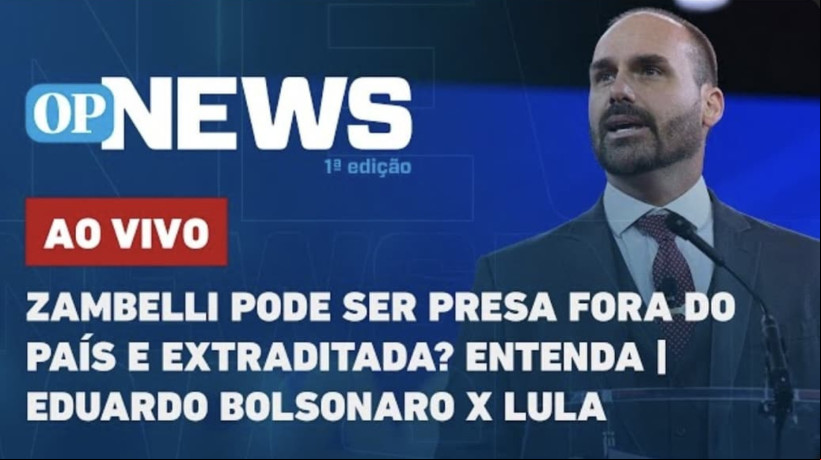 Zambelli pode ser presa fora do País e extraditada? Entenda; Eduardo Bolsonaro x Lula