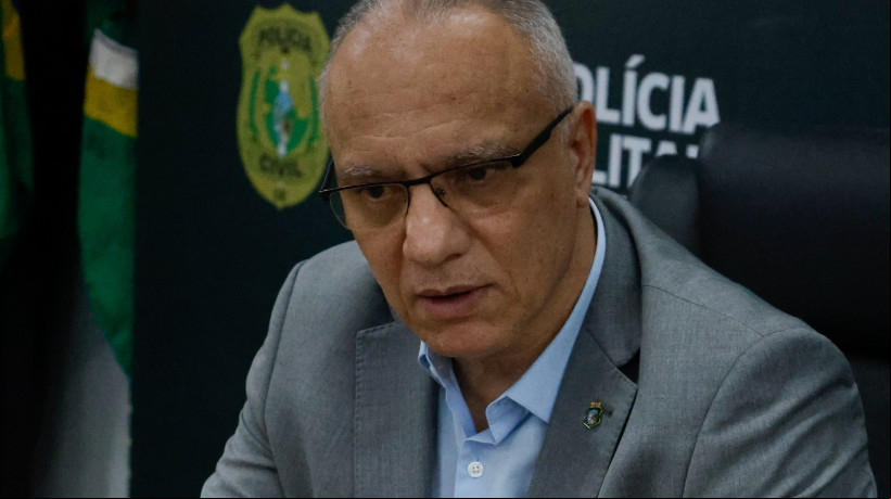 TITULAR da Secretaria da Segurança Pública e Defesa Social (SSPDS), Roberto Sá