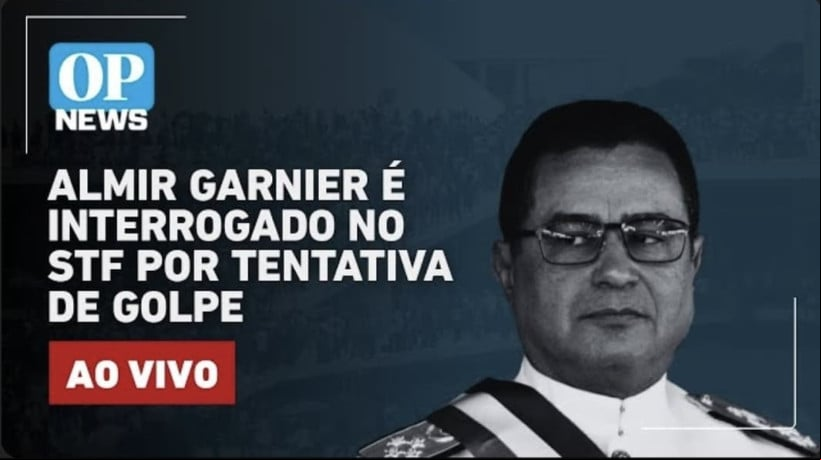 Bolsonaro, Garnier e demais réus são interrogados no STF por tentativa de golpe