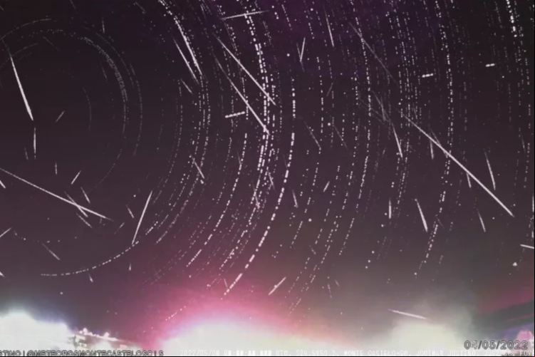 Chuva de meteoros em Santa Catarina deve acontecer até o dia 12 de maio