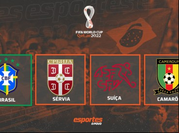 Grupo do Brasil na fase de grupos da Copa do Mundo 2022 